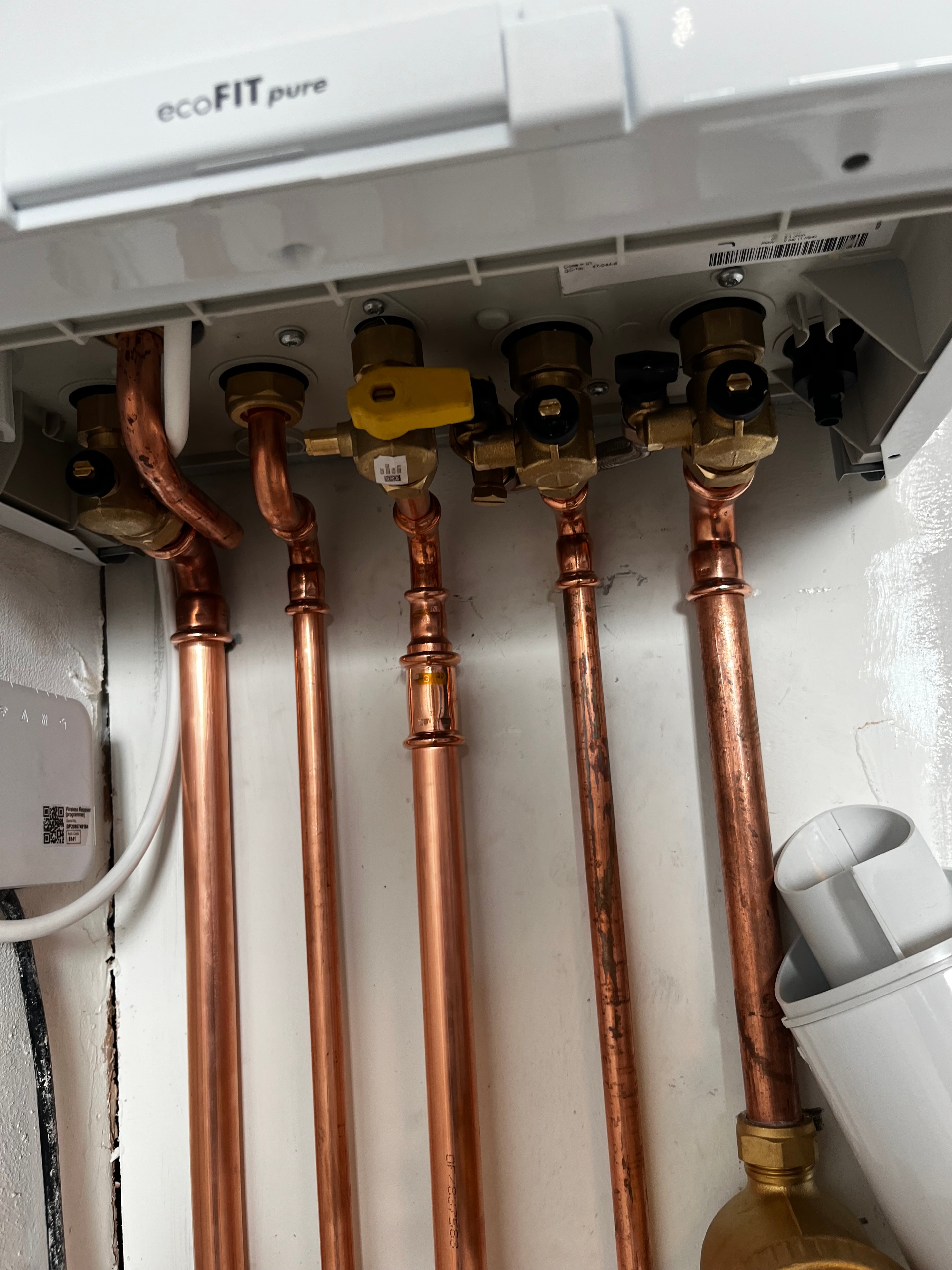 Heating system installation